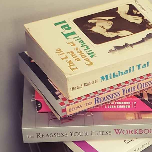 book pile
