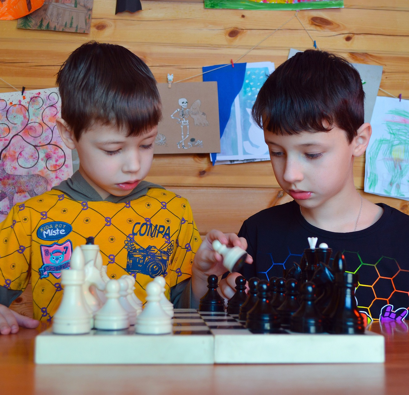 teaching kid chess